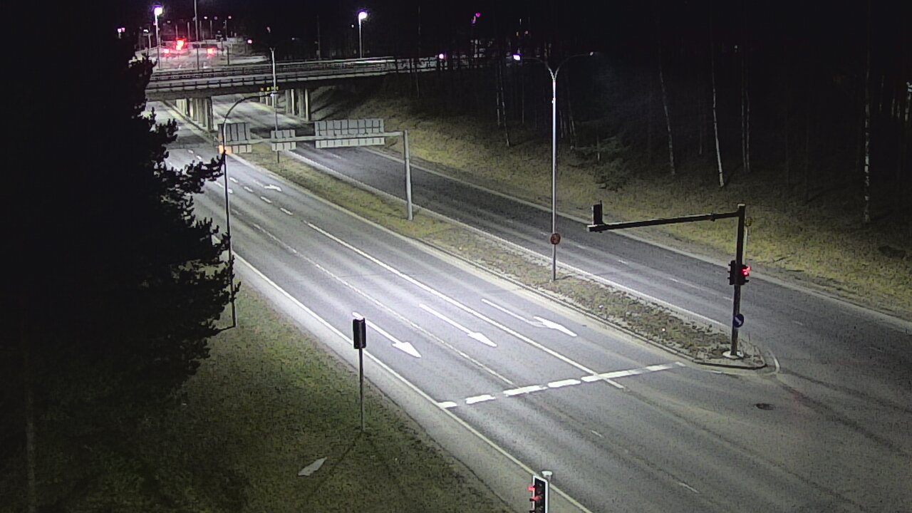 Weather Camera Image Väg 22 Uleåborg Raksila, Oulu, Pohjois-Pohjanmaa