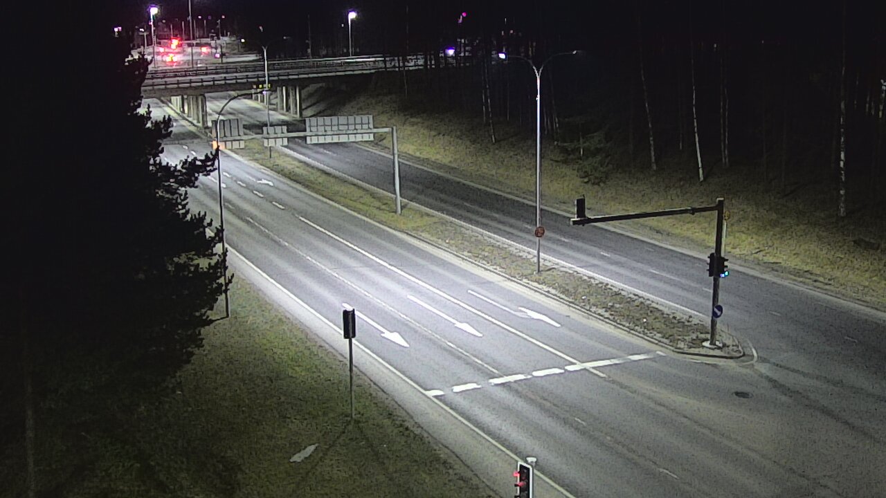 Weather Camera Image Väg 22 Uleåborg Raksila, Oulu, Pohjois-Pohjanmaa
