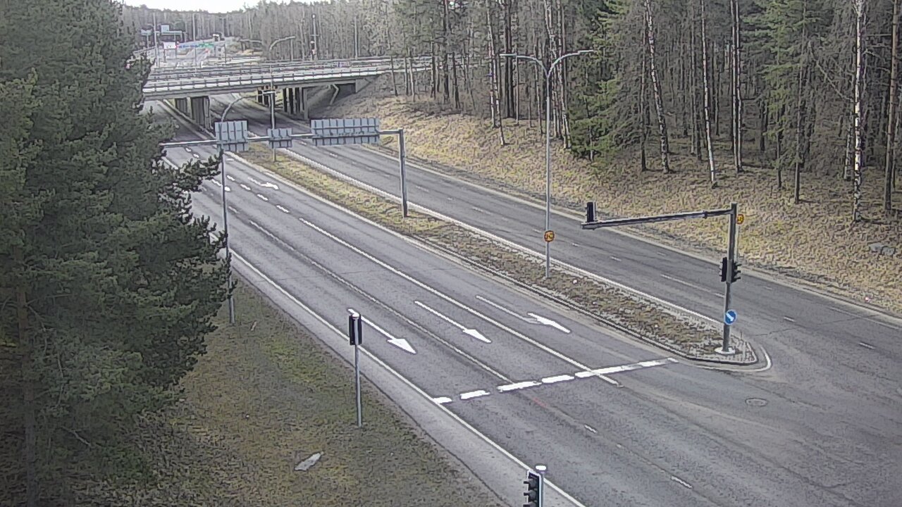Weather Camera Image Väg 22 Uleåborg Raksila, Oulu, Pohjois-Pohjanmaa