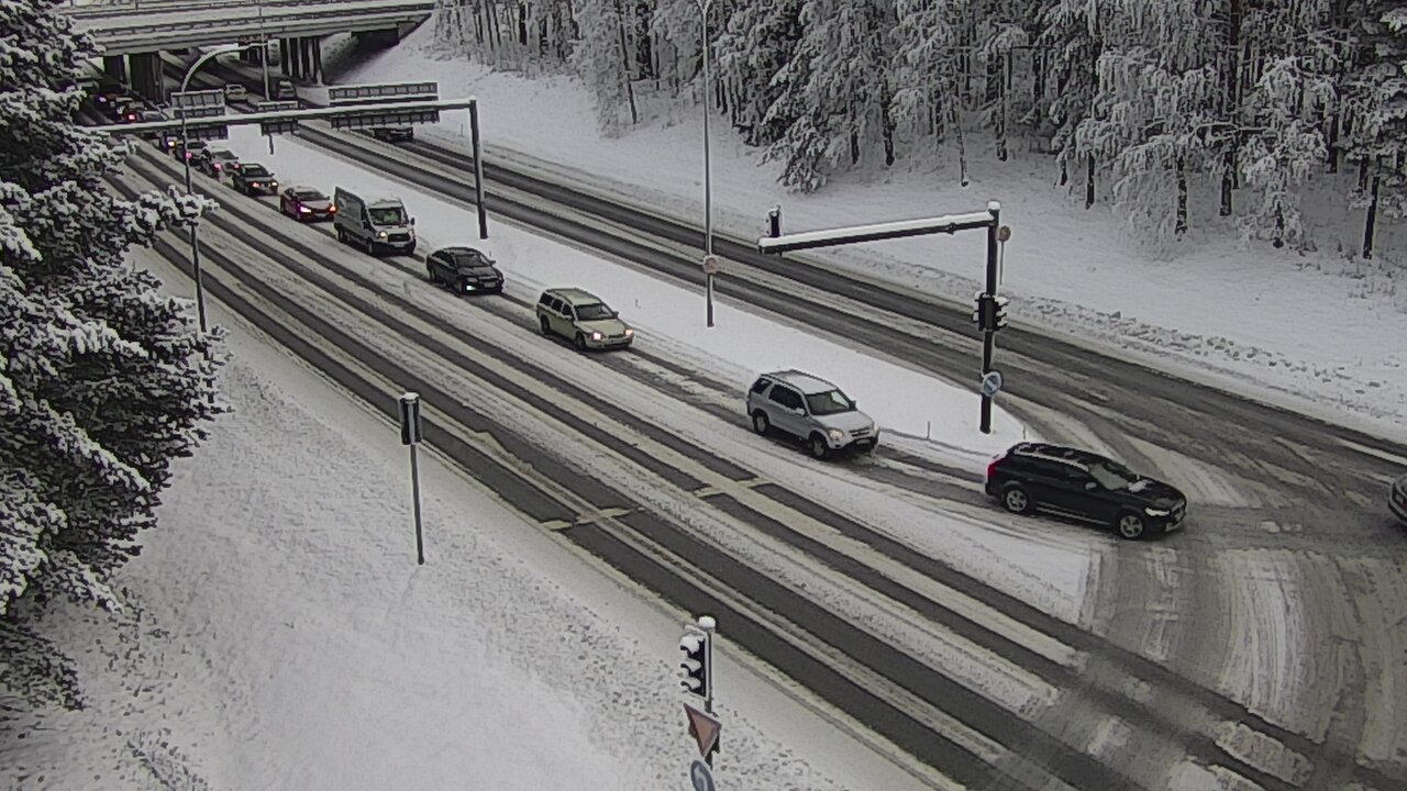 Weather Camera Image Väg 22 Uleåborg Raksila, Oulu, Pohjois-Pohjanmaa