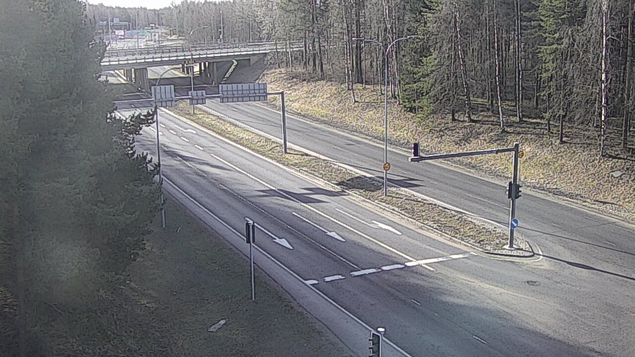 Weather Camera Image Väg 22 Uleåborg Raksila, Oulu, Pohjois-Pohjanmaa