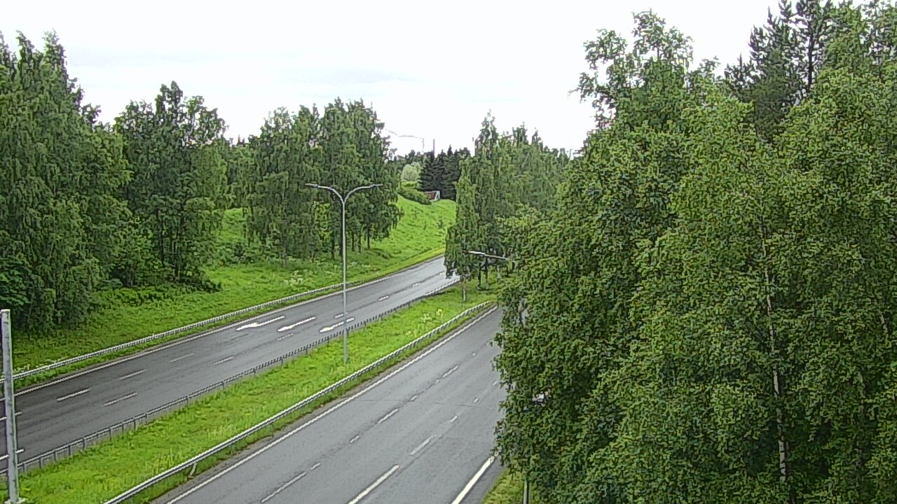 Weather Camera Image Road 22 Oulu Raksila, Oulu, Pohjois-Pohjanmaa