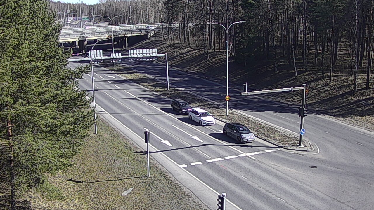 Weather Camera Image Väg 22 Uleåborg Raksila, Oulu, Pohjois-Pohjanmaa