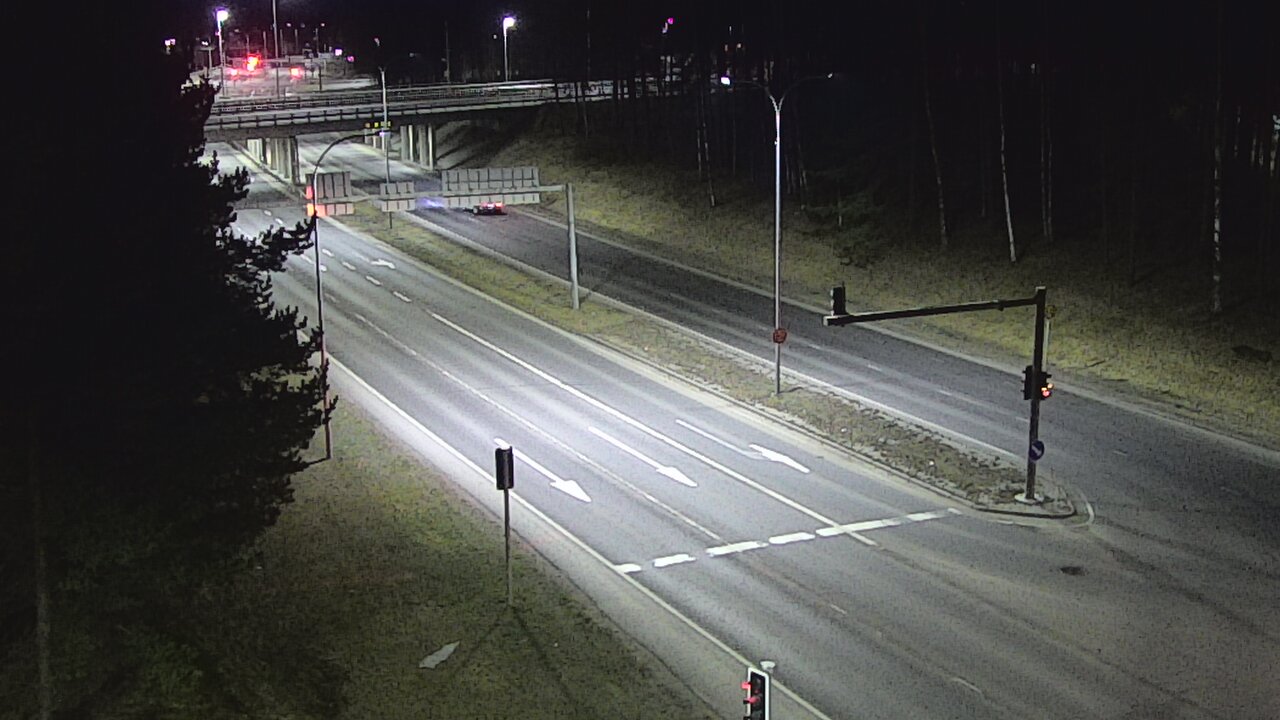 Weather Camera Image Väg 22 Uleåborg Raksila, Oulu, Pohjois-Pohjanmaa