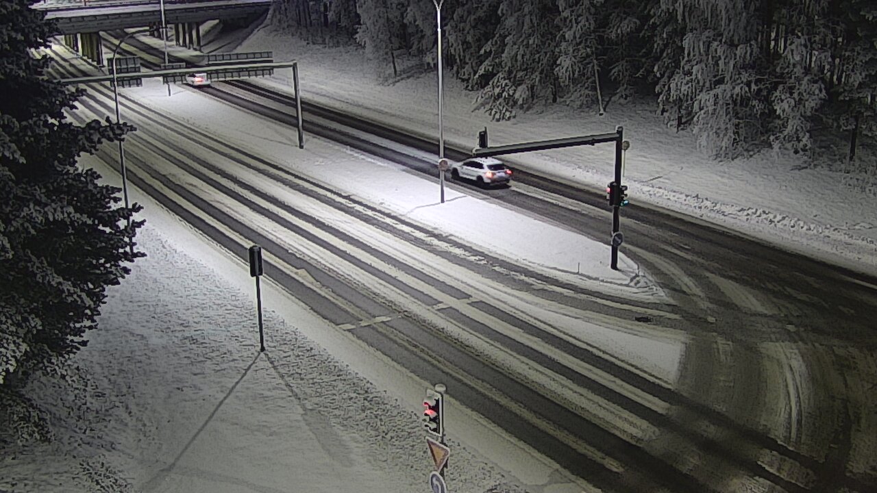 Weather Camera Image Väg 22 Uleåborg Raksila, Oulu, Pohjois-Pohjanmaa