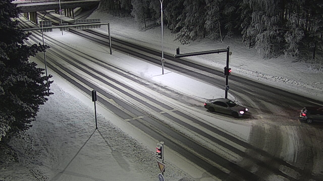 Weather Camera Image Väg 22 Uleåborg Raksila, Oulu, Pohjois-Pohjanmaa