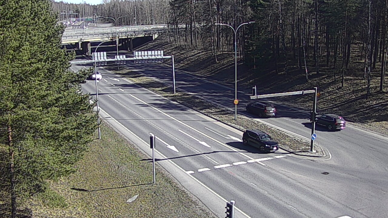 Weather Camera Image Väg 22 Uleåborg Raksila, Oulu, Pohjois-Pohjanmaa