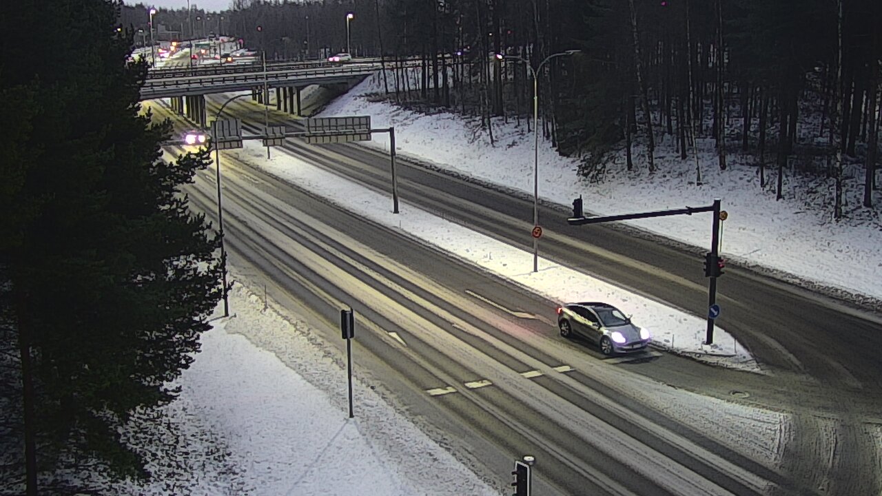 Weather Camera Image Road 22 Oulu Raksila, Oulu, Pohjois-Pohjanmaa