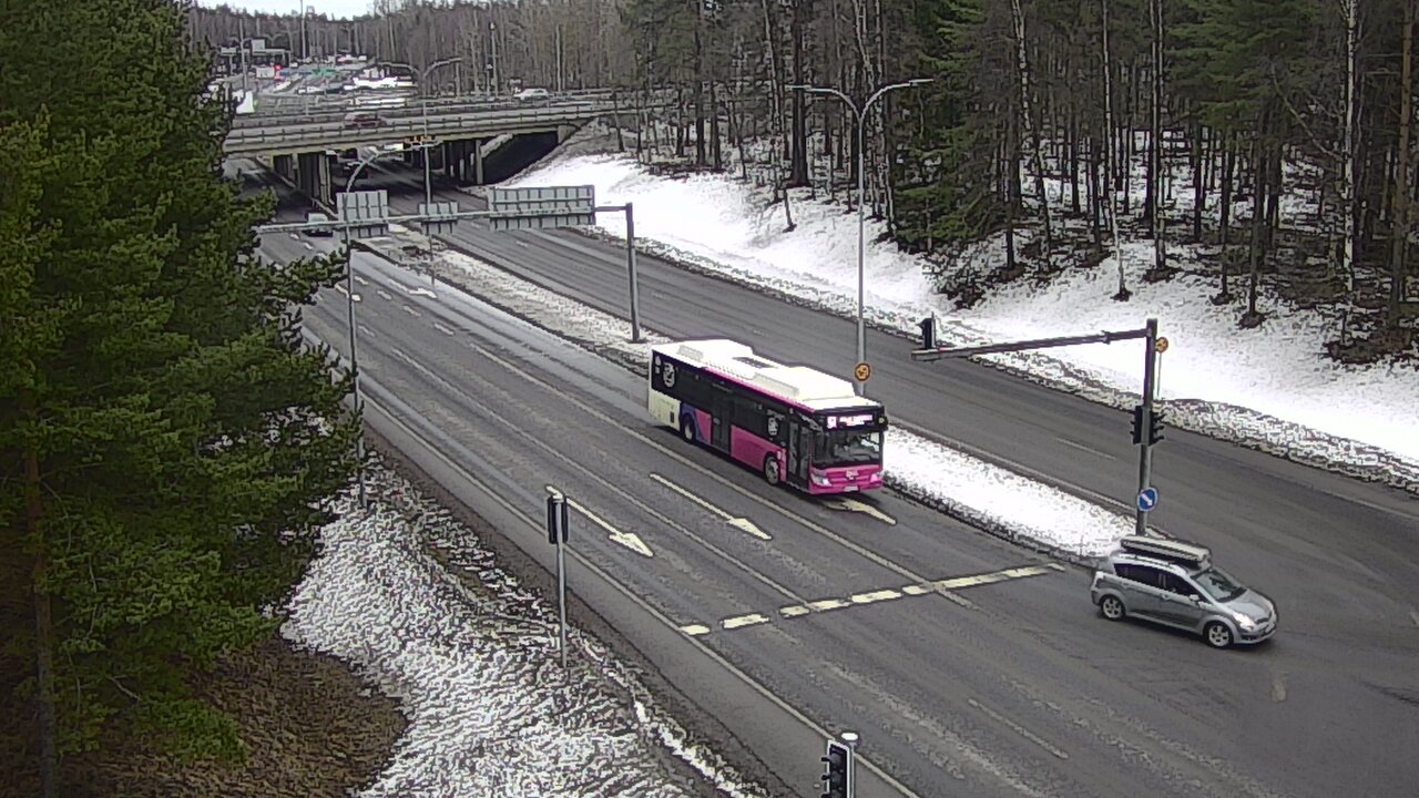 Weather Camera Image Road 22 Oulu Raksila, Oulu, Pohjois-Pohjanmaa