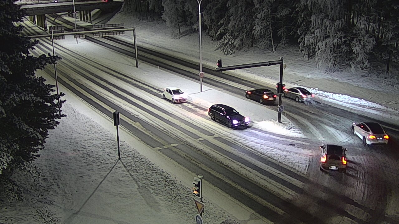 Weather Camera Image Väg 22 Uleåborg Raksila, Oulu, Pohjois-Pohjanmaa