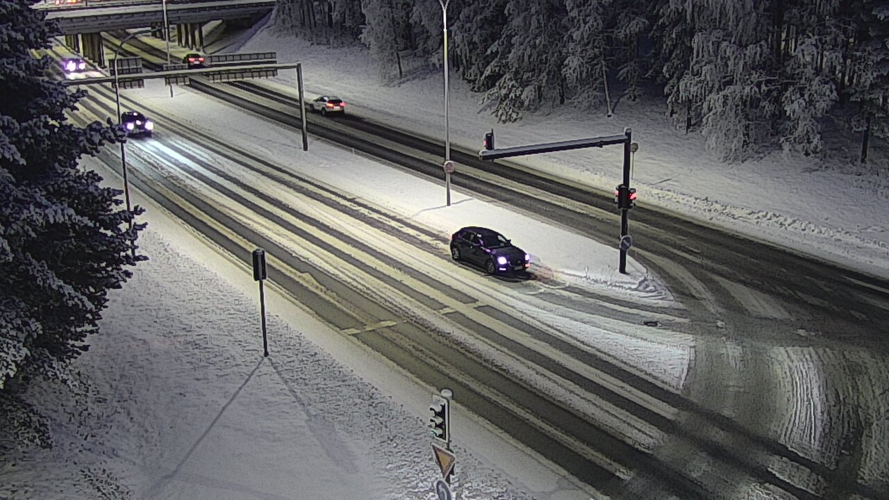 Weather Camera Image Väg 22 Uleåborg Raksila, Oulu, Pohjois-Pohjanmaa