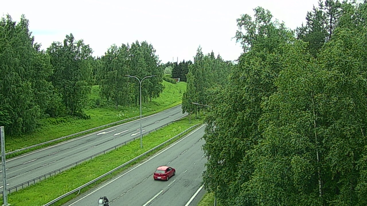Weather Camera Image Väg 22 Uleåborg Raksila, Oulu, Pohjois-Pohjanmaa