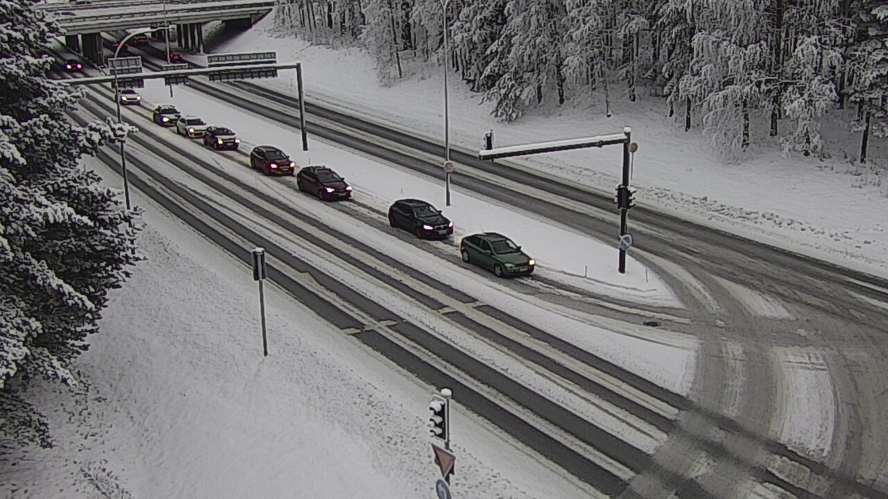 Weather Camera Image Väg 22 Uleåborg Raksila, Oulu, Pohjois-Pohjanmaa