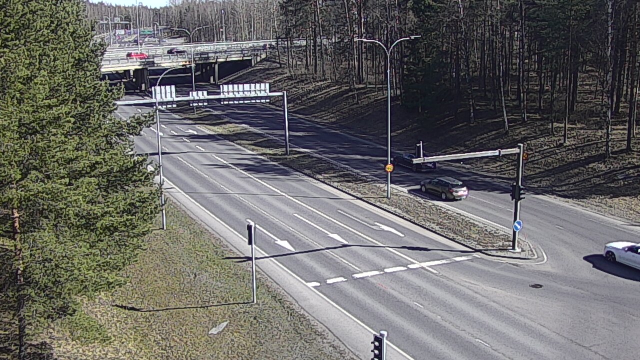 Weather Camera Image Väg 22 Uleåborg Raksila, Oulu, Pohjois-Pohjanmaa
