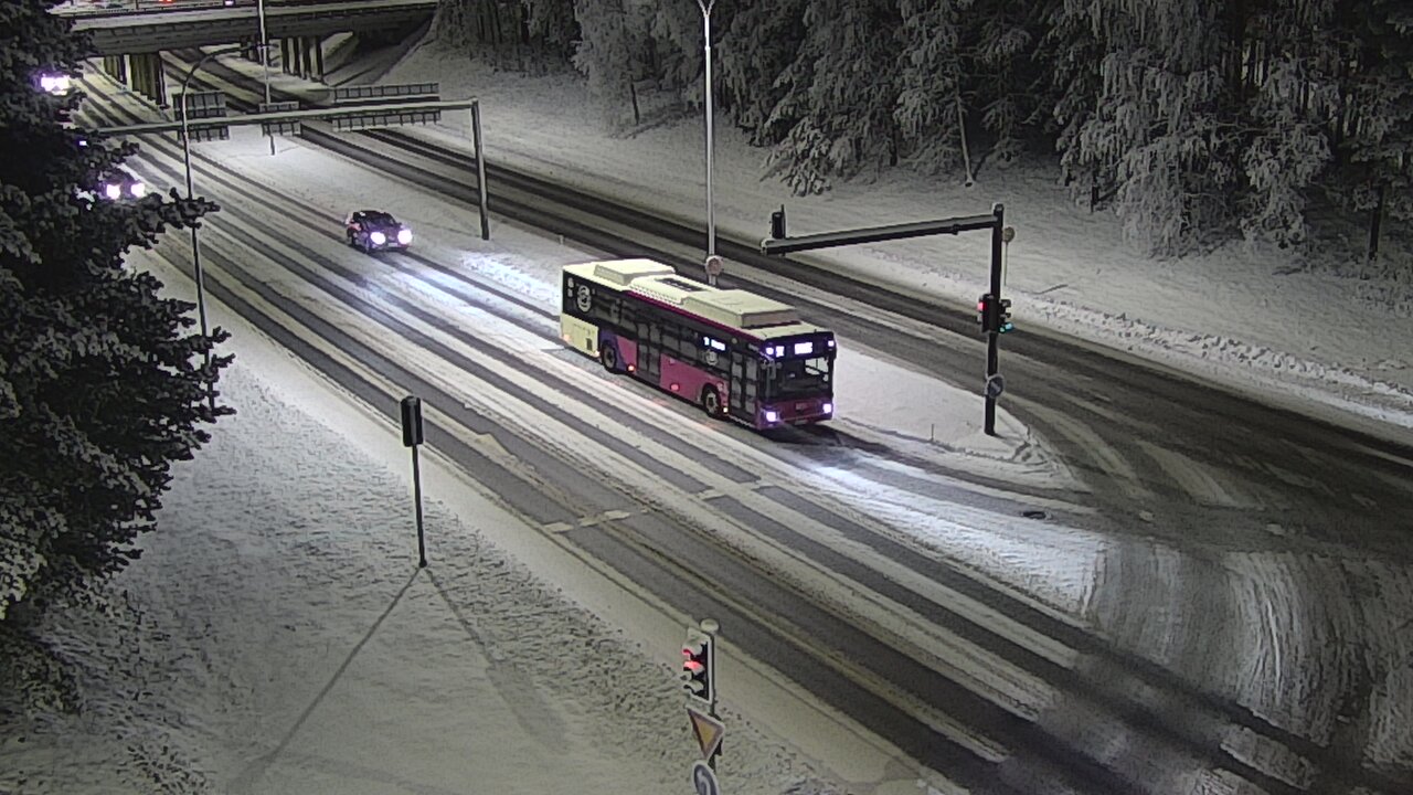 Weather Camera Image Väg 22 Uleåborg Raksila, Oulu, Pohjois-Pohjanmaa