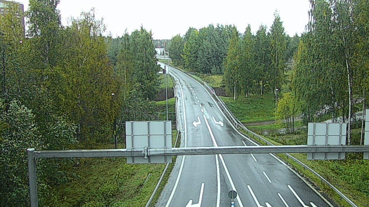 Weather Camera Image Road 22 Oulu Raksila, Oulu, Pohjois-Pohjanmaa