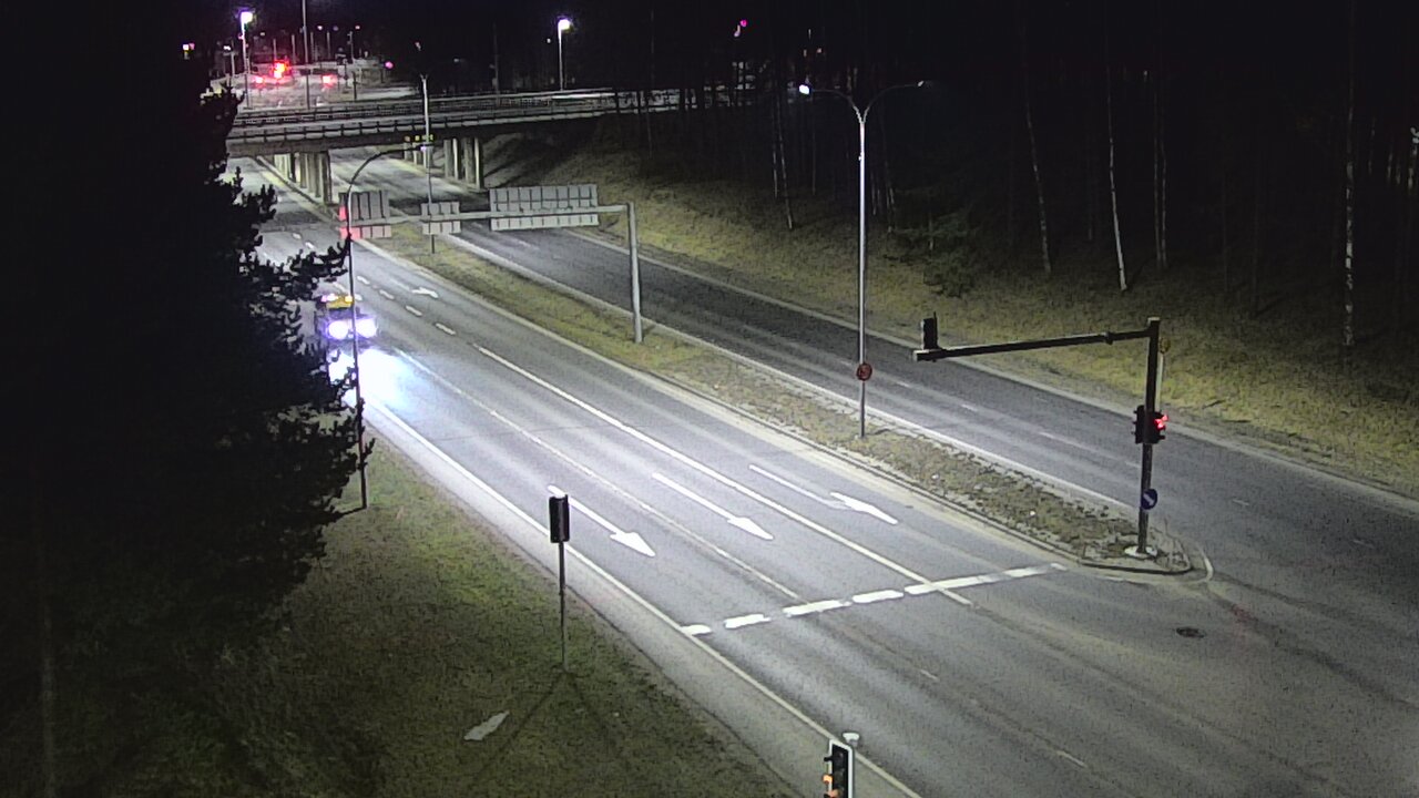 Weather Camera Image Väg 22 Uleåborg Raksila, Oulu, Pohjois-Pohjanmaa