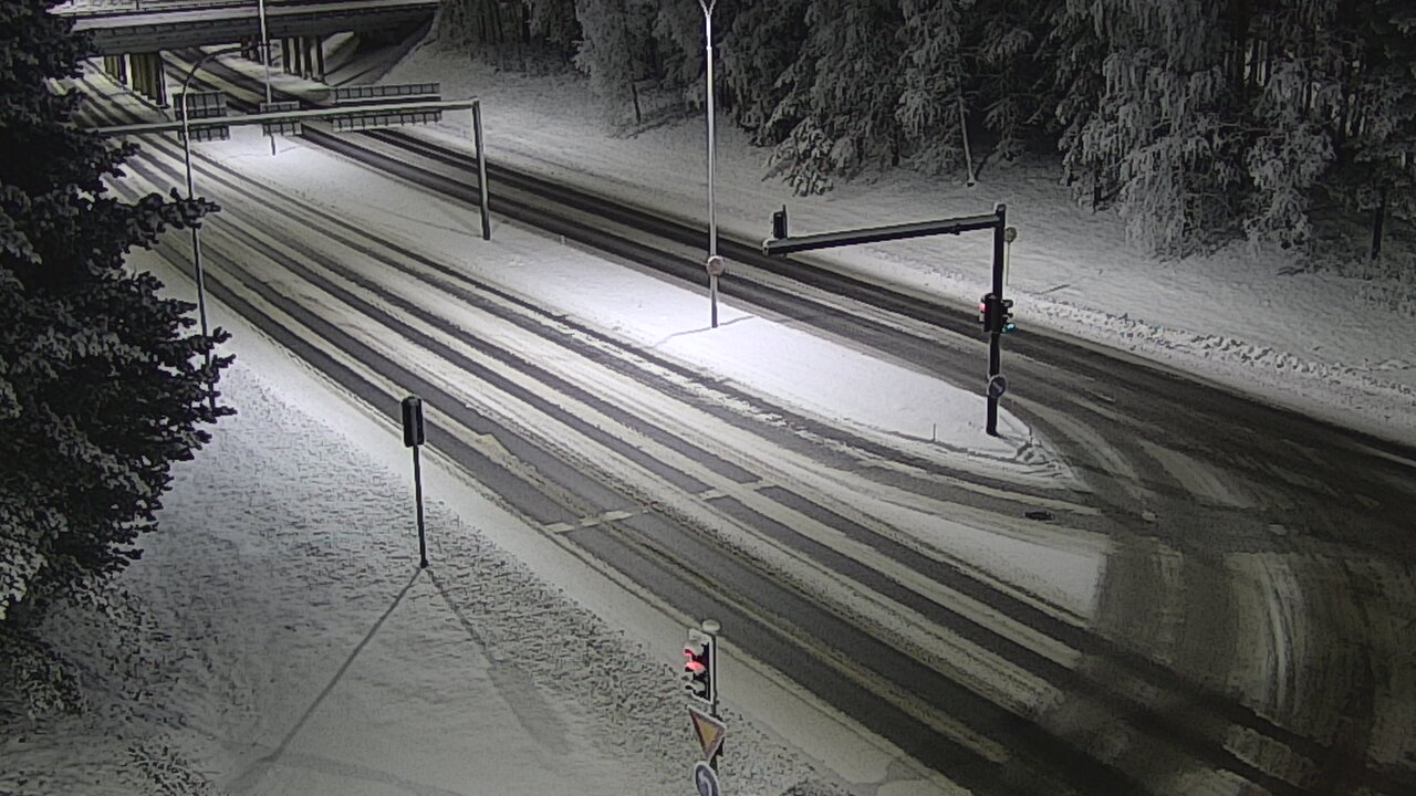 Weather Camera Image Väg 22 Uleåborg Raksila, Oulu, Pohjois-Pohjanmaa