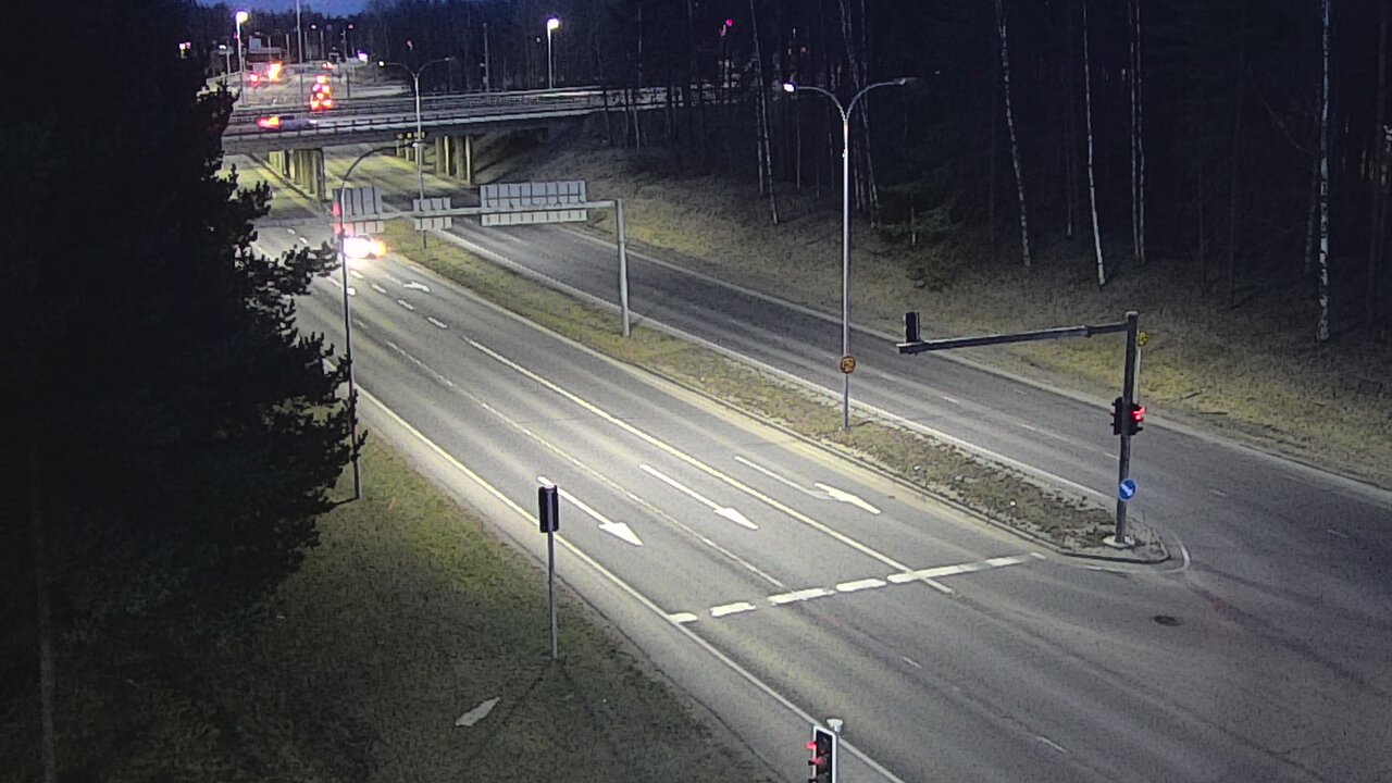 Weather Camera Image Väg 22 Uleåborg Raksila, Oulu, Pohjois-Pohjanmaa
