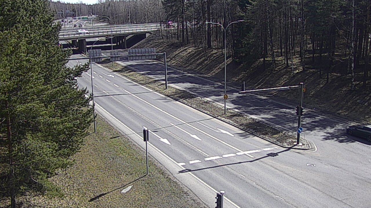 Weather Camera Image Väg 22 Uleåborg Raksila, Oulu, Pohjois-Pohjanmaa