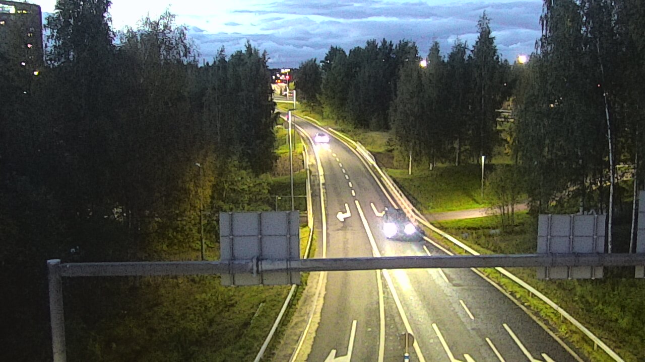 Weather Camera Image Road 22 Oulu Raksila, Oulu, Pohjois-Pohjanmaa