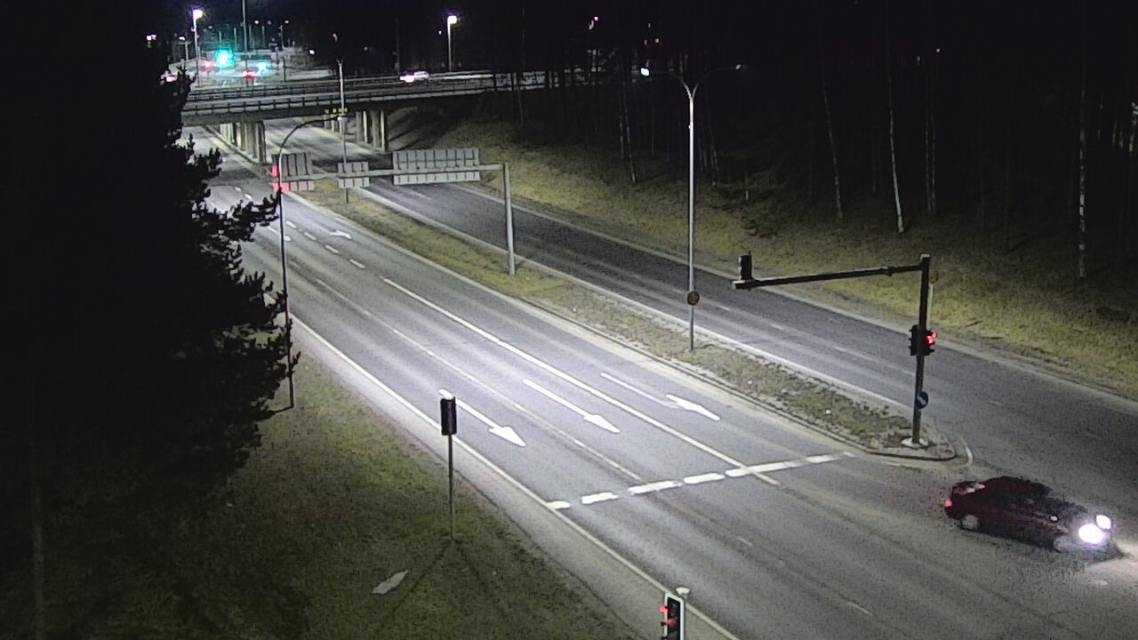 Weather Camera Image Väg 22 Uleåborg Raksila, Oulu, Pohjois-Pohjanmaa