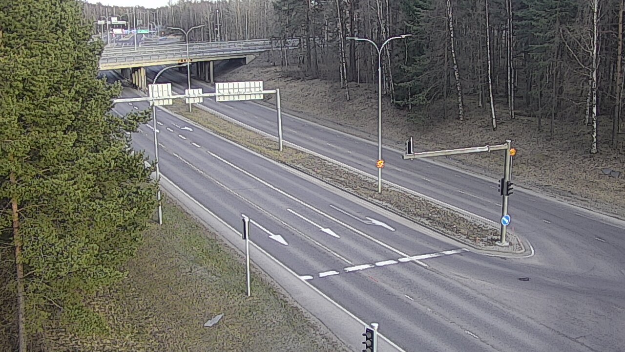 Weather Camera Image Väg 22 Uleåborg Raksila, Oulu, Pohjois-Pohjanmaa