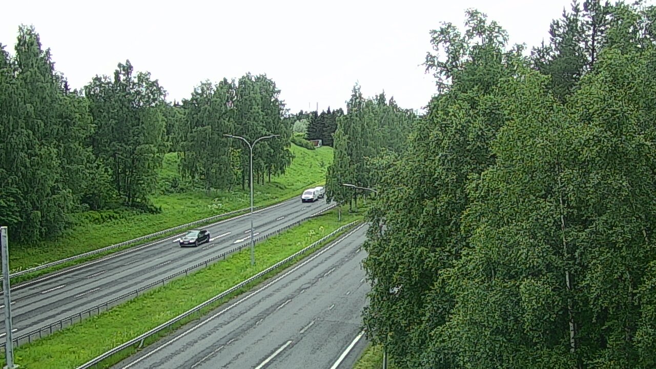 Weather Camera Image Road 22 Oulu Raksila, Oulu, Pohjois-Pohjanmaa