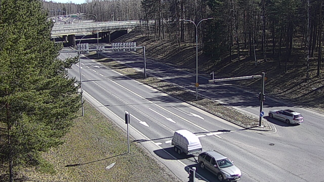 Weather Camera Image Väg 22 Uleåborg Raksila, Oulu, Pohjois-Pohjanmaa