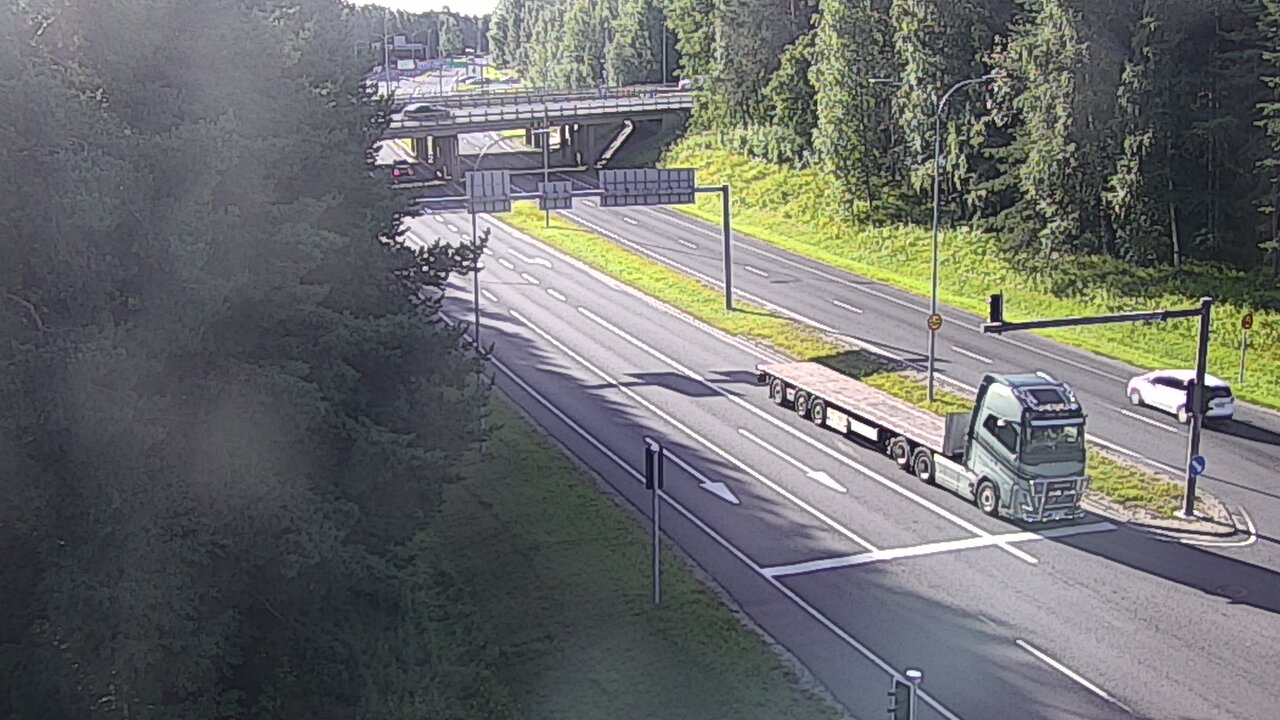 Weather Camera Image Väg 22 Uleåborg Raksila, Oulu, Pohjois-Pohjanmaa