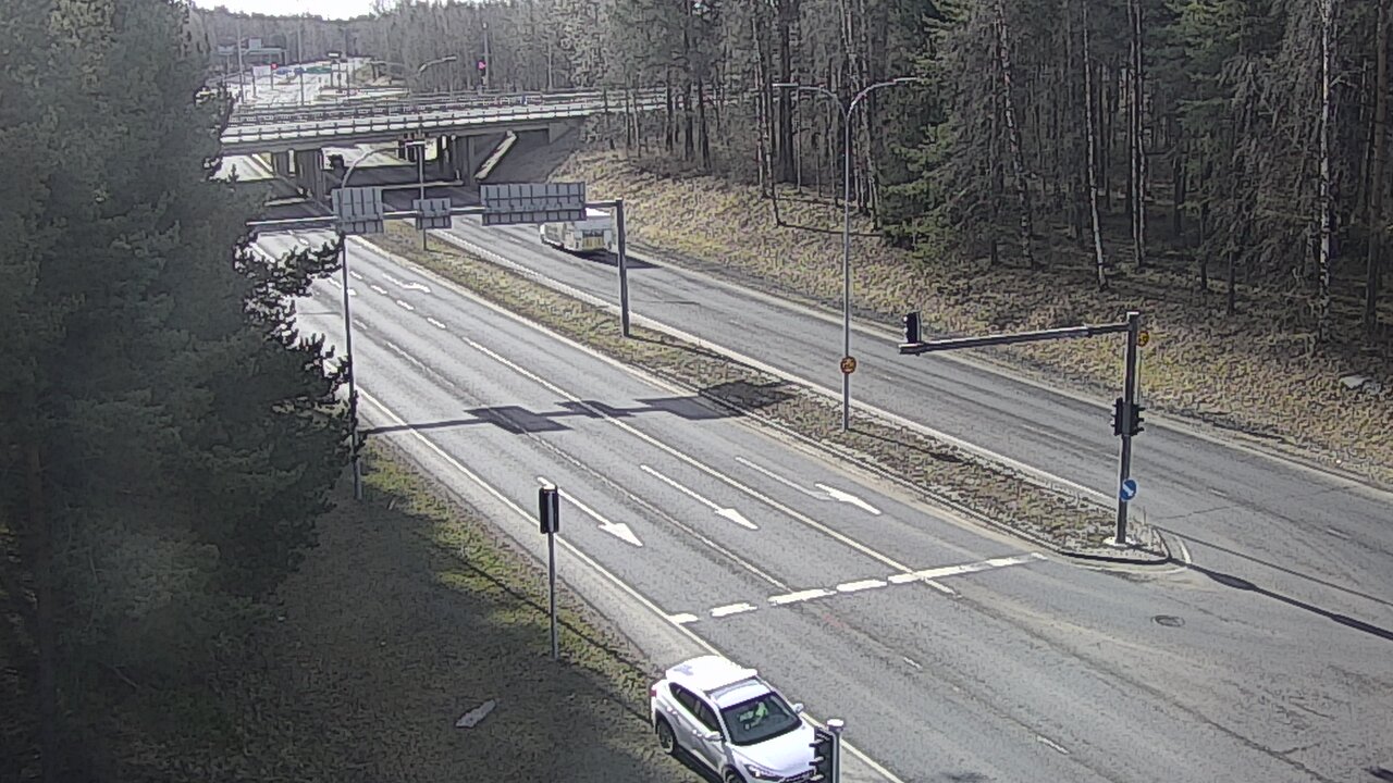 Weather Camera Image Väg 22 Uleåborg Raksila, Oulu, Pohjois-Pohjanmaa
