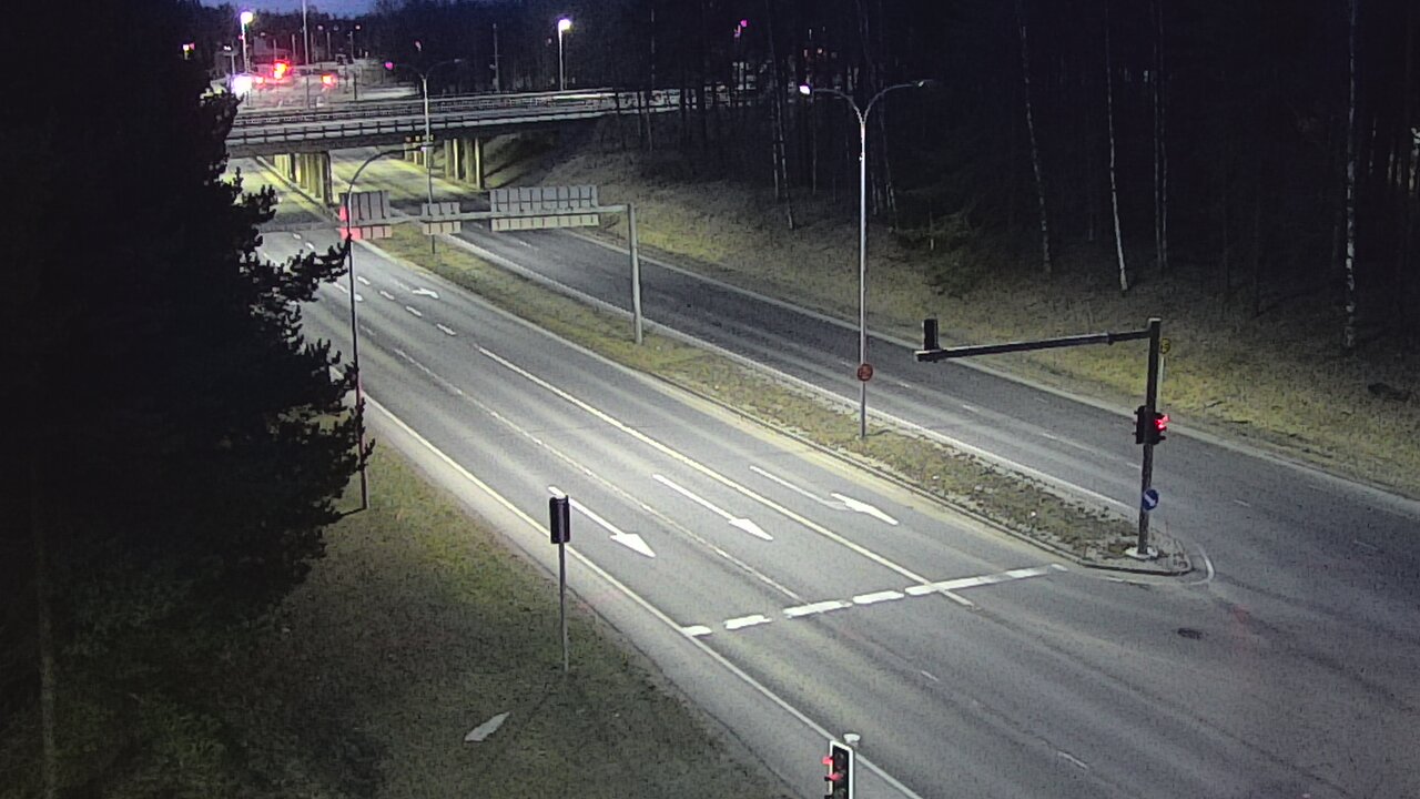 Weather Camera Image Väg 22 Uleåborg Raksila, Oulu, Pohjois-Pohjanmaa