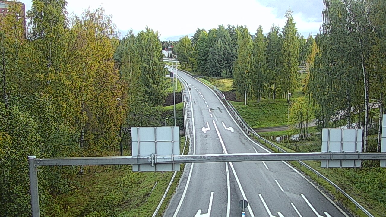 Weather Camera Image Road 22 Oulu Raksila, Oulu, Pohjois-Pohjanmaa
