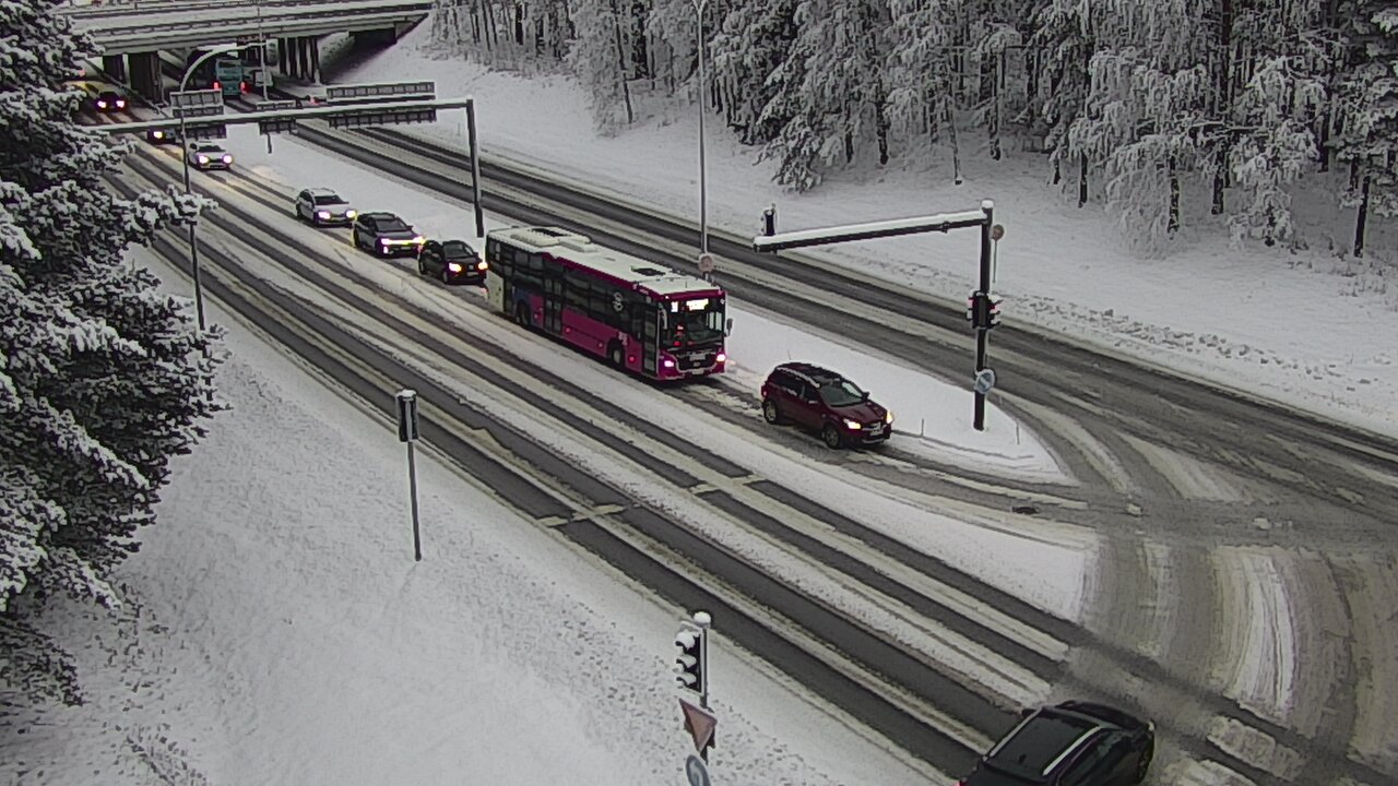 Weather Camera Image Väg 22 Uleåborg Raksila, Oulu, Pohjois-Pohjanmaa