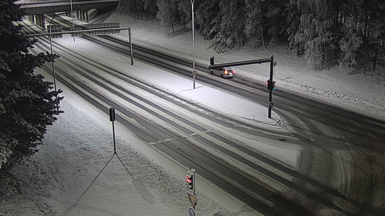 Weather Camera Image Väg 22 Uleåborg Raksila, Oulu, Pohjois-Pohjanmaa