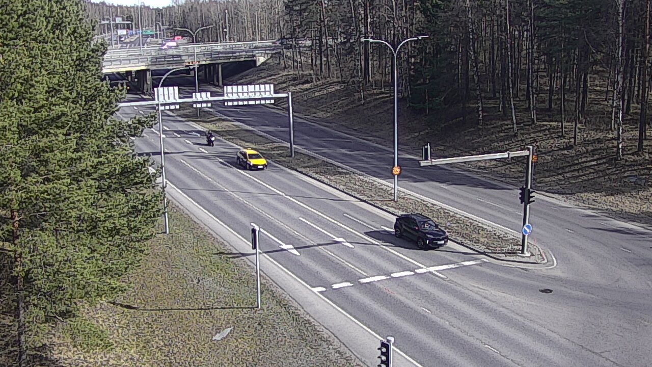 Weather Camera Image Väg 22 Uleåborg Raksila, Oulu, Pohjois-Pohjanmaa