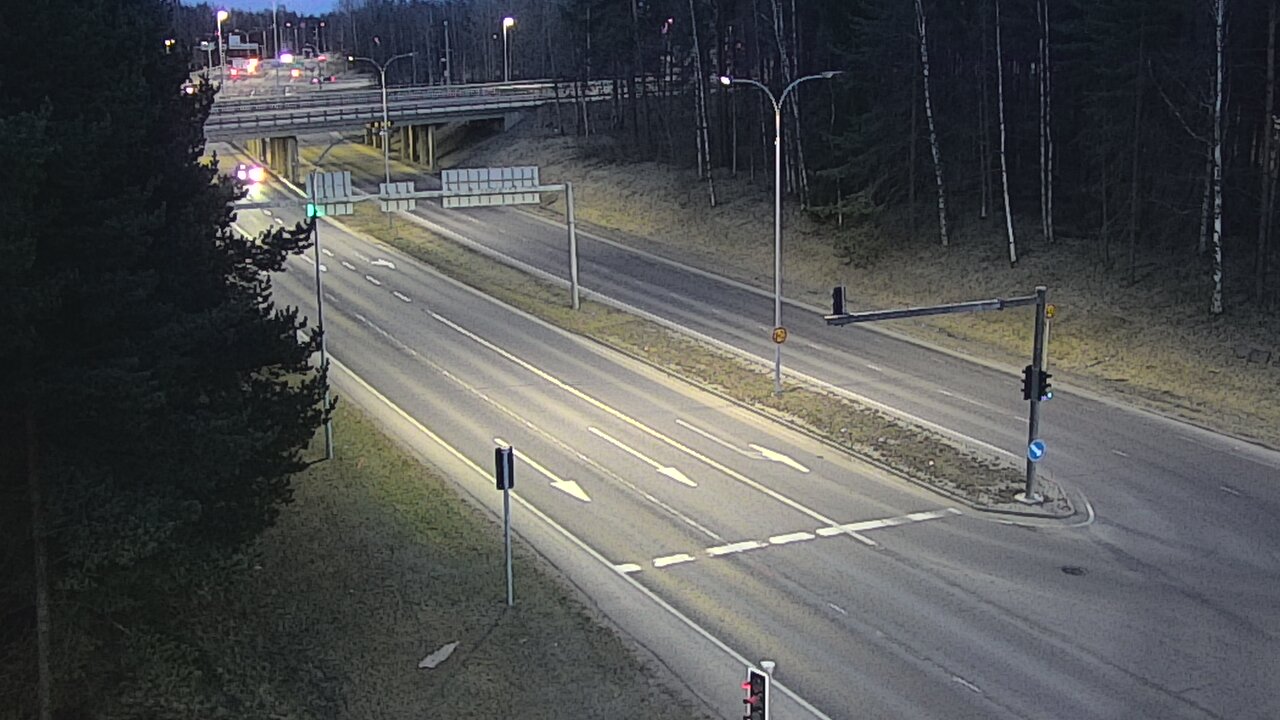 Weather Camera Image Väg 22 Uleåborg Raksila, Oulu, Pohjois-Pohjanmaa