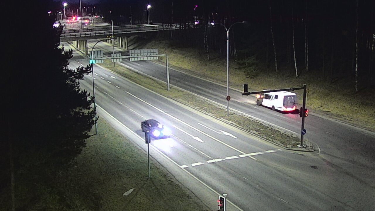 Weather Camera Image Väg 22 Uleåborg Raksila, Oulu, Pohjois-Pohjanmaa