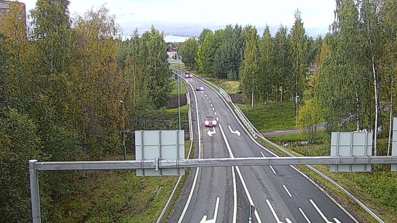 Weather Camera Image Road 22 Oulu Raksila, Oulu, Pohjois-Pohjanmaa