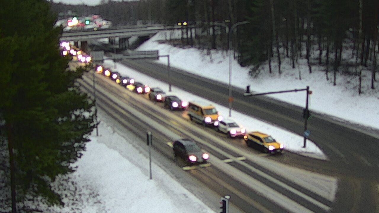 Weather Camera Image Road 22 Oulu Raksila, Oulu, Pohjois-Pohjanmaa