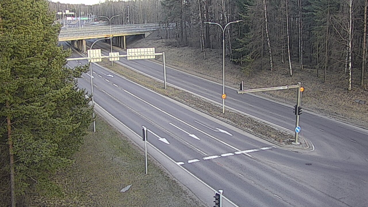 Weather Camera Image Väg 22 Uleåborg Raksila, Oulu, Pohjois-Pohjanmaa