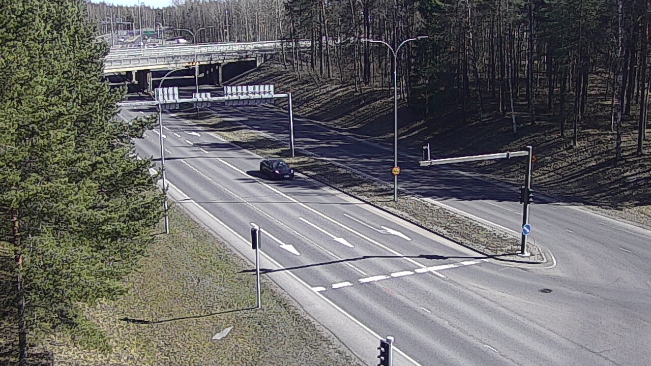 Weather Camera Image Väg 22 Uleåborg Raksila, Oulu, Pohjois-Pohjanmaa