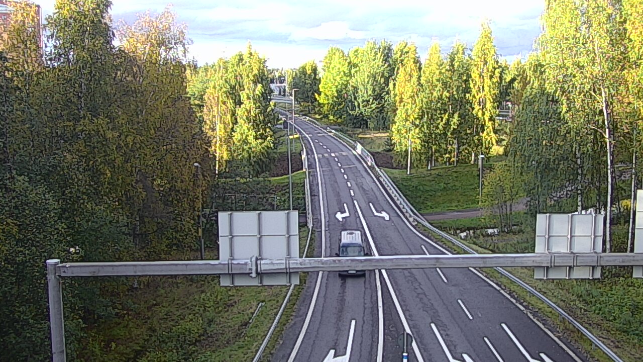 Weather Camera Image Road 22 Oulu Raksila, Oulu, Pohjois-Pohjanmaa