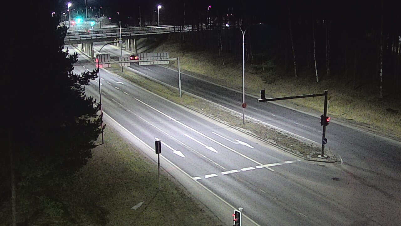 Weather Camera Image Väg 22 Uleåborg Raksila, Oulu, Pohjois-Pohjanmaa