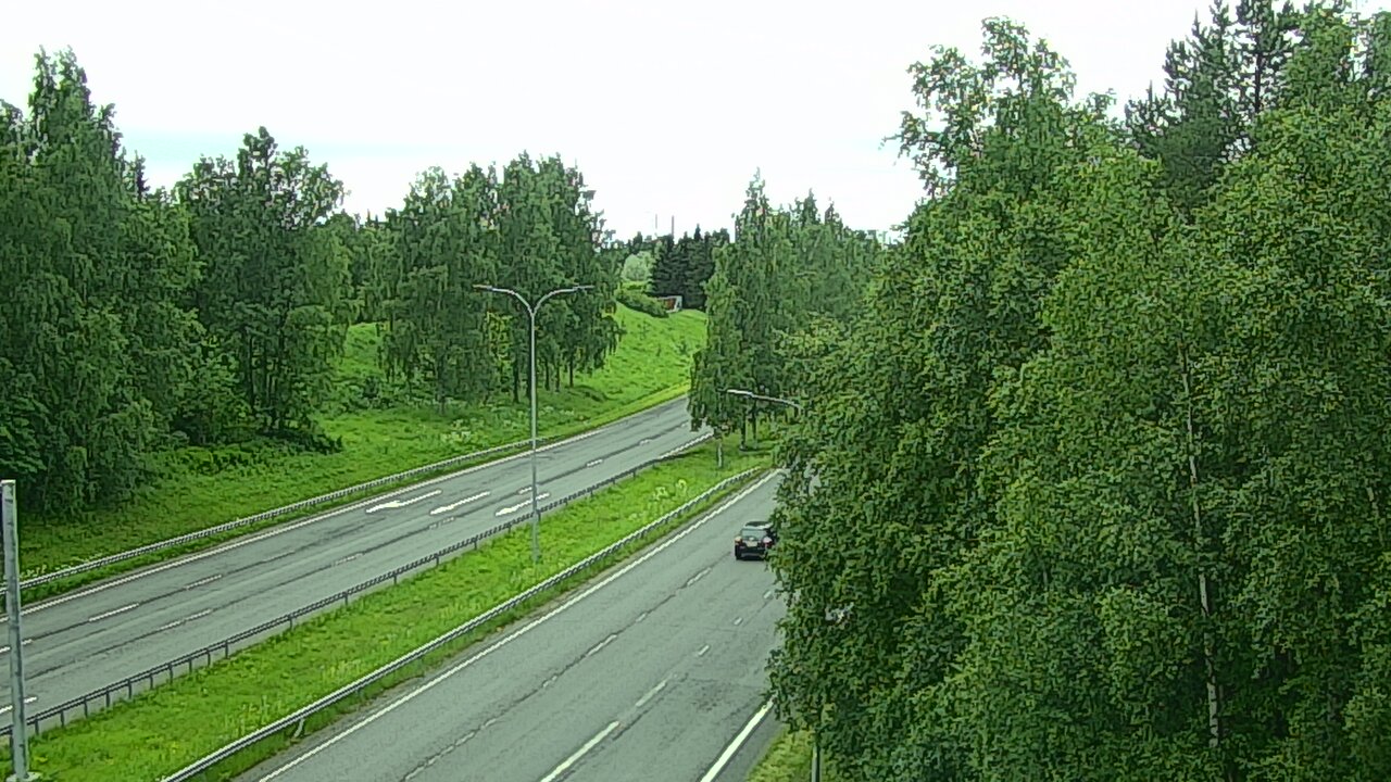 Weather Camera Image Väg 22 Uleåborg Raksila, Oulu, Pohjois-Pohjanmaa