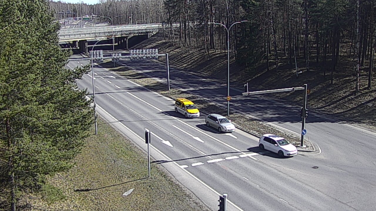 Weather Camera Image Väg 22 Uleåborg Raksila, Oulu, Pohjois-Pohjanmaa