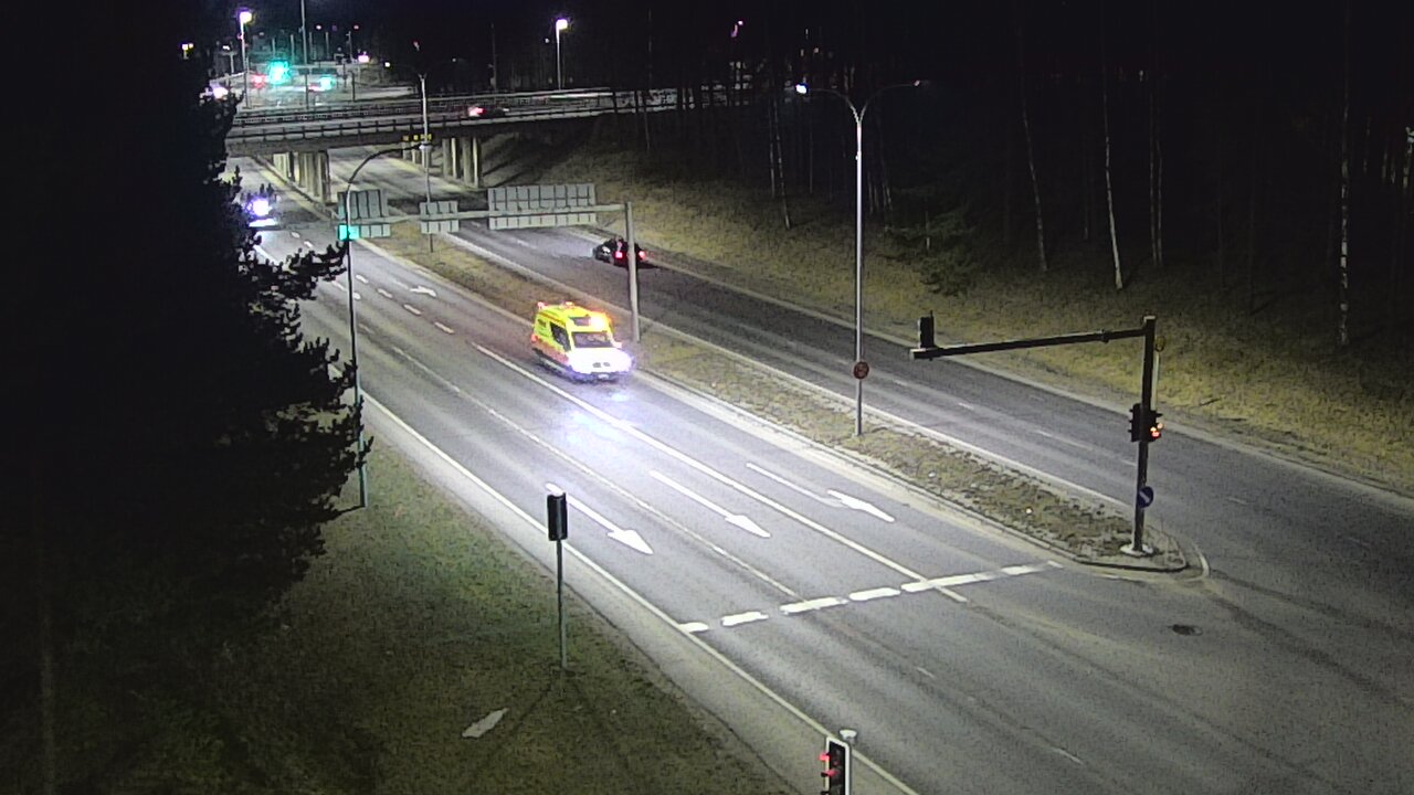 Weather Camera Image Väg 22 Uleåborg Raksila, Oulu, Pohjois-Pohjanmaa