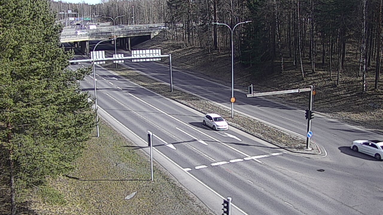 Weather Camera Image Väg 22 Uleåborg Raksila, Oulu, Pohjois-Pohjanmaa