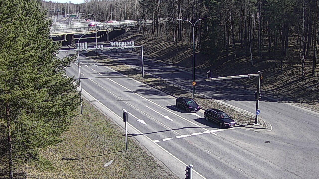 Weather Camera Image Väg 22 Uleåborg Raksila, Oulu, Pohjois-Pohjanmaa