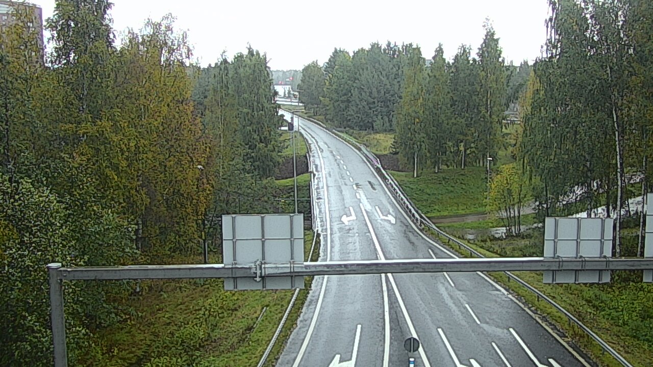 Weather Camera Image Road 22 Oulu Raksila, Oulu, Pohjois-Pohjanmaa
